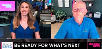 Screenshot from Cheddar News clip - Be Ready for What's Next
