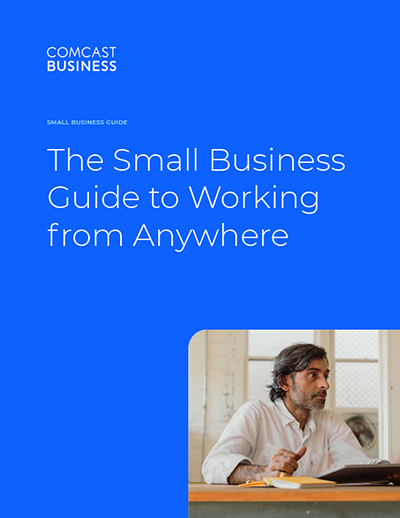 Cover: Small Business Guide to Working from Anywhere