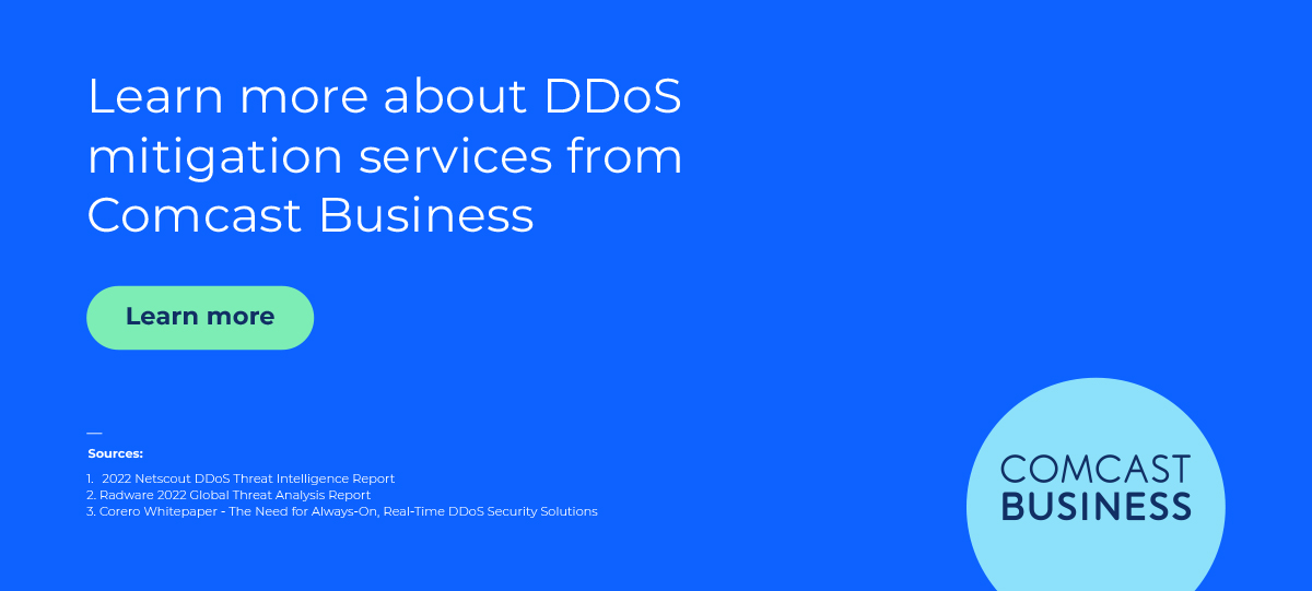 DDOS Infographic - Learn More