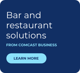 Bars and restaurant solutions product ad